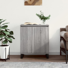 vidaXL szürke sonoma színű szerelt fa tálalószekrény 60 x 35 x 70 cm bútor