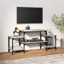 vidaXL szürke sonoma színű szerelt fa TV-szekrény 117x35x52 cm bútor