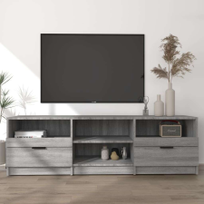 vidaXL szürke sonoma színű szerelt fa TV-szekrény 150 x 33,5 x 45 cm bútor