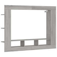 vidaXL Szürke sonoma színű szerelt fa tv-szekrény 152x22x113 cm bútor