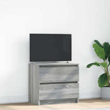 vidaXL szürke sonoma színű szerelt fa TV-szekrény 60x35x54 cm bútor