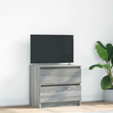 vidaXL szürke sonoma színű szerelt fa TV-szekrény 60x35x54 cm bútor