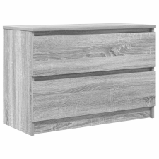 vidaXL szürke sonoma színű szerelt fa TV-szekrény 80x35x54 cm (861792) bútor