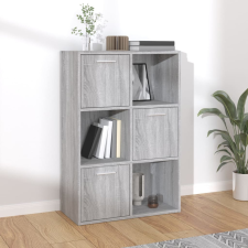 vidaXL szürke sonoma színű tárolószekrény 60 x 29,5 x 90 cm bútor