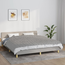 vidaXL szürke szövet súlyozott takaró 155 x 220 cm 11 kg lakástextília