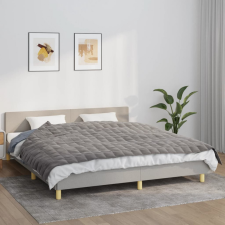vidaXL szürke szövet súlyozott takaró 155 x 220 cm 7 kg lakástextília