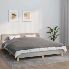 vidaXL szürke szövet súlyozott takaró huzattal 155 x 220 cm 7 kg lakástextília