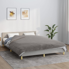 vidaXL szürke szövet súlyozott takaró huzattal 200 x 220 cm 9 kg lakástextília