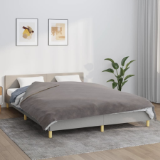 vidaXL szürke szövet súlyozott takaró huzattal 200 x 225 cm 13 kg lakástextília