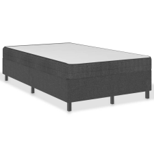 vidaXL szürke szövetkárpitozású rugós ágykeret 120 x 200 cm (287463) ágy és ágykellék