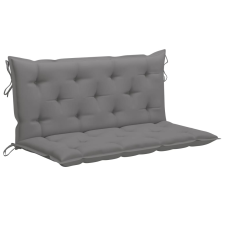 vidaXL szürke szövetpárna hintaágyhoz 120 cm kerti bútor