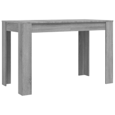 vidaXL szürke tölgyszínű műfa étkezőasztal 120 x 60 x 76 cm (838190) bútor
