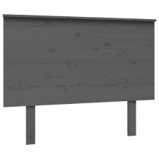 vidaXL szürke tömör fenyőfa ágyfejtámla 104x6x82,5 cm (819157) ágy és ágykellék