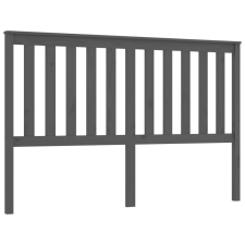 vidaXL szürke tömör fenyőfa ágyfejtámla 166 x 6 x 101 cm (818532) ágy és ágykellék