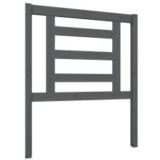 vidaXL szürke tömör fenyőfa ágyfejtámla 81 x 4 x 100 cm (818797) ágy és ágykellék
