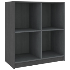 vidaXL szürke tömör fenyőfa tálalószekrény 70 x 33 x 76 cm (809950) bútor