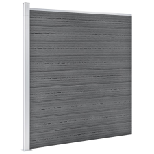 vidaXL szürke WPC kerítéspanel 353 x 186 cm (3053225) építőanyag