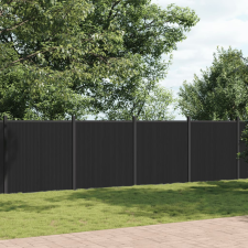 vidaXL szürke WPC kerítéspanel 699 x 186 cm kerti bútor