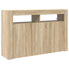 vidaXL Tálalószekrény Sonoma tölgy Műszaki fa 116 x 30 x 75 cm (3333878) bútor