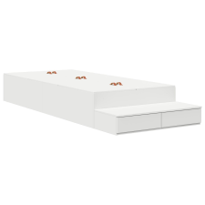 vidaXL Tárolóágykeret Fehér 80x200 cm ágy és ágykellék