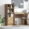 vidaXL tárolós íróasztal Artisan tölgy Műszaki Fa