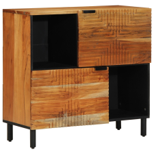 vidaXL Tárolószekrény 80x33x75 cm Tömör Akácfából (4017783) bútor