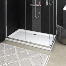 vidaXL téglalap alakú fehér ABS zuhanytálca 70 x 120 cm kád, zuhanykabin