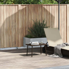 vidaXL téglalap barna polyrattan kerti dohányzóasztal 60x40x37cm (4104051) kerti bútor