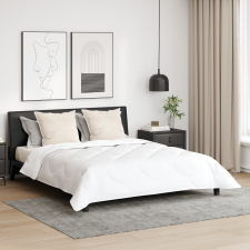 vidaXL Téli takaró párnával 3 pcs Fehér 260 x 220 cm Mikroszálas lakástextília