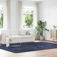 vidaXL tengerész poliészter hosszú szálú bozontos szőnyeg 240x340 cm lakástextília