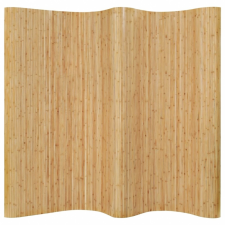 vidaXL természetes színű bambusz paraván 250 x 195 cm bútor