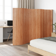 vidaXL természetes színű bambusz térelválasztó 165 x 600 cm bútor
