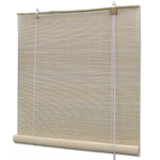 vidaXL természetes színű bambuszroló 140 x 220 cm redőny