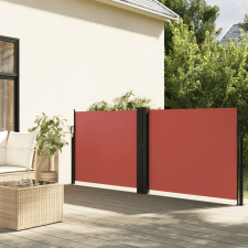 vidaXL terrakotta behúzható oldalsó napellenző 120 x 600 cm kerti bútor