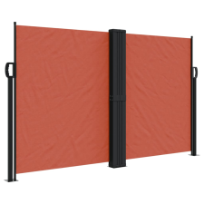 vidaXL terrakotta behúzható oldalsó napellenző 140 x 1000 cm kerti bútor
