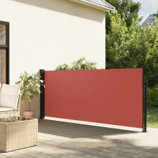 vidaXL terrakotta behúzható oldalsó napellenző 140 x 500 cm kerti bútor