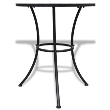 vidaXL terrakotta és fehér mozaik bisztró asztal 60 cm (41534) kerti bútor