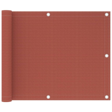 vidaXL terrakotta HDPE erkélyparaván 75 x 400 cm kerti bútor