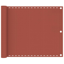 vidaXL terrakotta HDPE erkélytakaró 75 x 600 cm kerti bútor