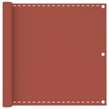 vidaXL terrakotta HDPE erkélytakaró 90 x 500 cm kerti bútor