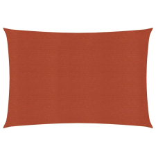 vidaXL terrakotta HDPE napvitorla 160 g/m² 2,5 x 4 m kerti bútor