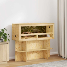vidaXL Terrárium Barna 100 x 40 x 90 cm OSB terrárium, vivárium