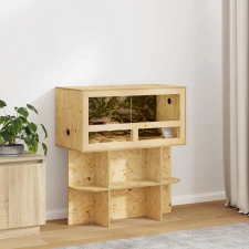 vidaXL Terrárium Barna 80 x 40 x 90 cm OSB terrárium, vivárium