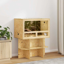 vidaXL Terrárium Barna 80 x 50 x 100 cm OSB terrárium, vivárium