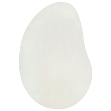 vidaXL Területszőnyeg Krém 80x150 cm Poliészter Csúszásmentes (4103719) lakástextília