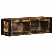 vidaXL többszínű tömör újrahasznosított fa TV-szekrény 80x30x25 cm bútor