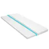 vidaXL Tojástartó kialakítású hideghabos matractakaró 120 x 200 x 6 cm