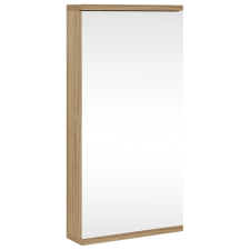 vidaXL tölgyszínű fürdőszobai tükrös sarokszekrény 30 x 24 x 60 cm (357980) fürdőszoba bútor