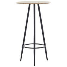 vidaXL tölgyszínű MDF bárasztal 60 x 107,5 cm (281545) bútor