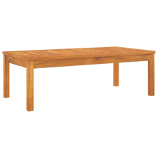 vidaXL tömör akácfa dohányzóasztal 100 x 50 x 33 cm kerti bútor